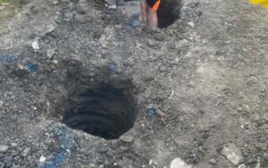Guide to drilling post holes - Hammer Excavations