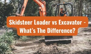 Skid steer Loader vs Excavator - What’s The Difference - Hammer Excavation