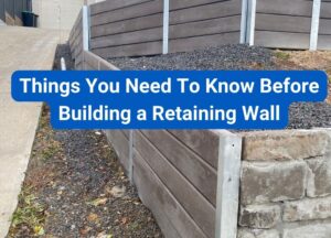 Building retaining walls tips - Hammer Excavation