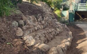 budget friendly, retaining walls - Hammer Excavation