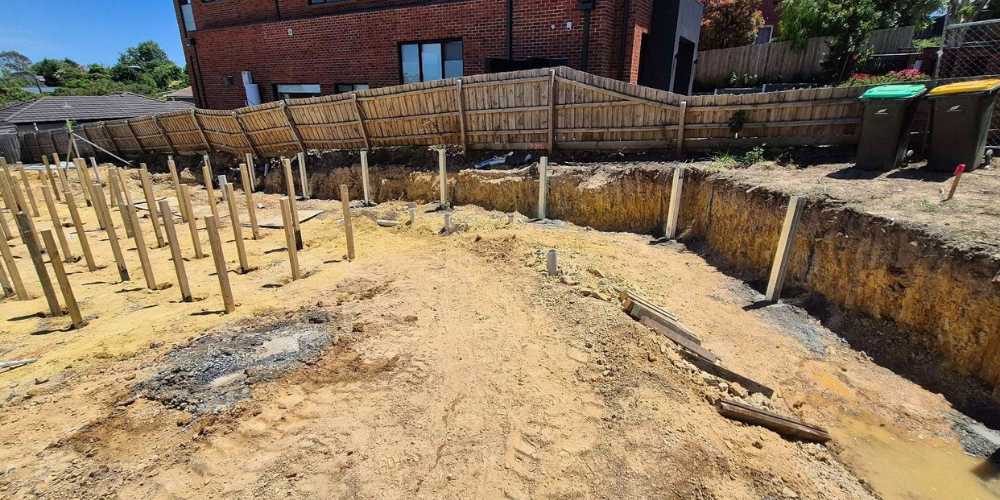 Retaining Wall for Australian Conditions - Hammer Excavations