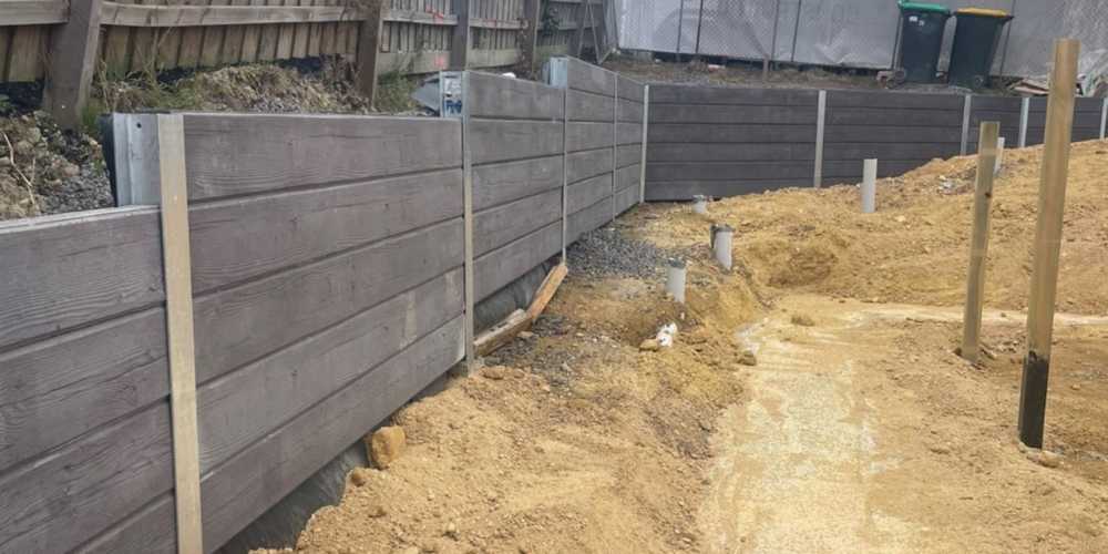 The Right Fill Matters on Retaining Wall - Hammer Excavations